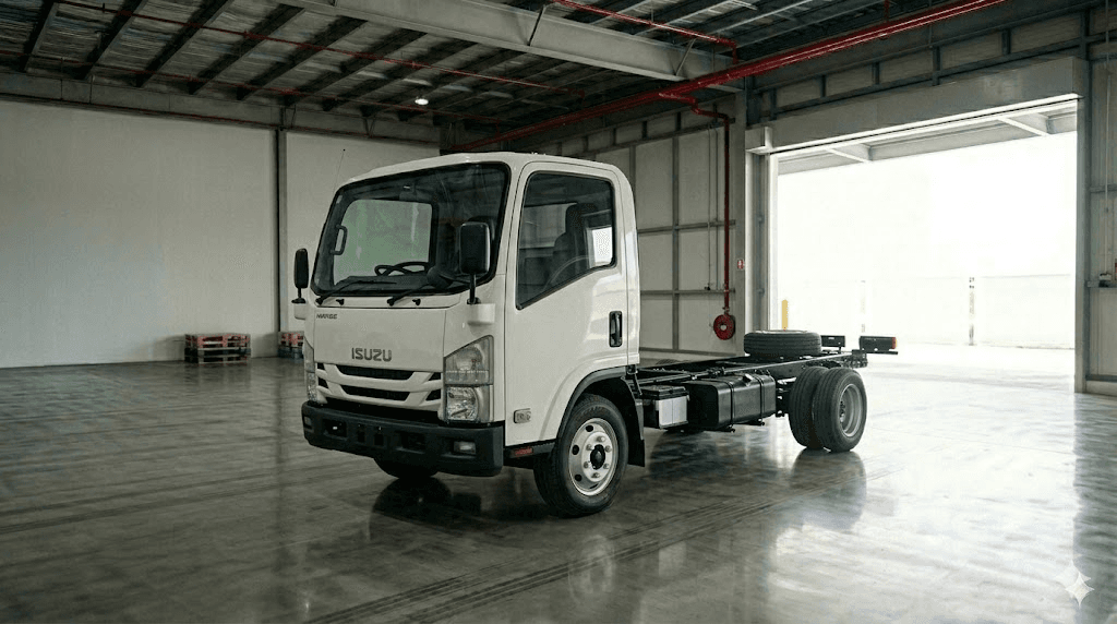 Isuzu NMR85 (14 footer cab & chassis)