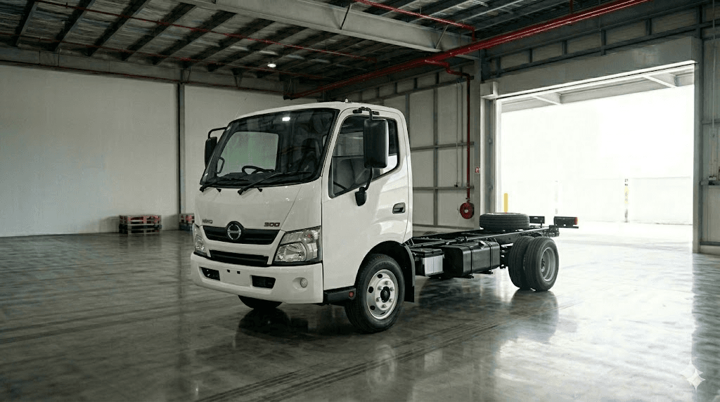 Hino XZU710R (14 footer cab & chassis)